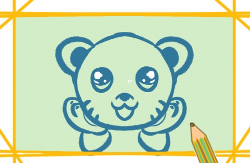 虎头简笔画卡通可爱 虎头简笔画图片一步一步教