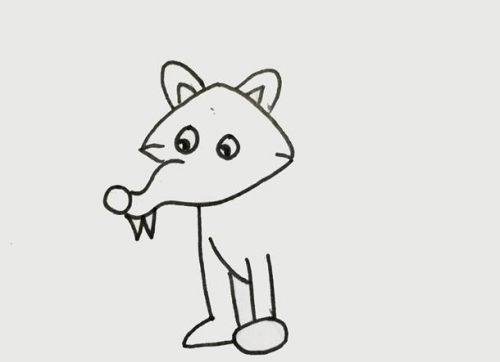 狼简笔画怎么画 霸气狼简笔画怎么画简单-素描自学网 狼简笔画怎么画 霸气狼简笔画怎么画简单