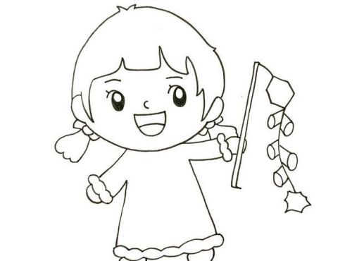 儿童放鞭炮简笔画怎么画 儿童简笔画放鞭炮图片大全