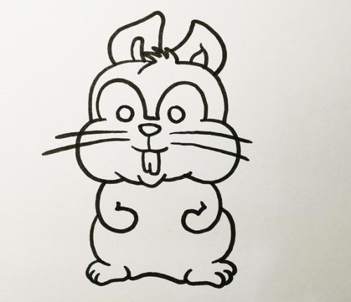 卡通松鼠简笔画怎么画 松鼠简笔画超详细教程