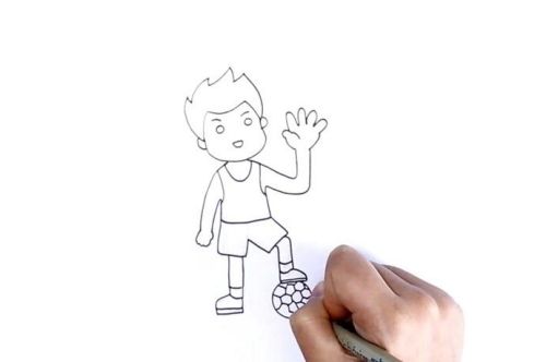 动漫体育老师的简笔画怎么画 漂亮体育老师的简笔画教程