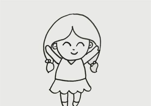 六一儿童节简笔画怎么画 拿气球儿童简笔画教程