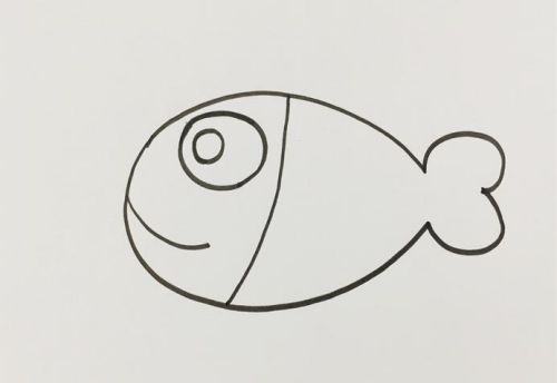 可爱小鱼简笔画怎么画 彩色小鱼简笔画绘画步骤