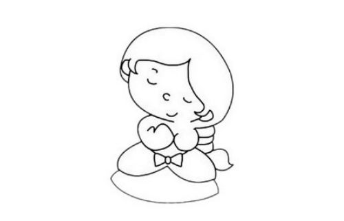 全身拇指姑娘简笔画教程 简单又漂亮拇指姑娘简笔画怎么画