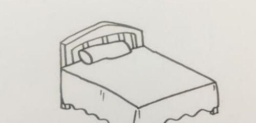 简单又漂亮卧室简笔画怎么画 立体彩色卧室简笔画画法