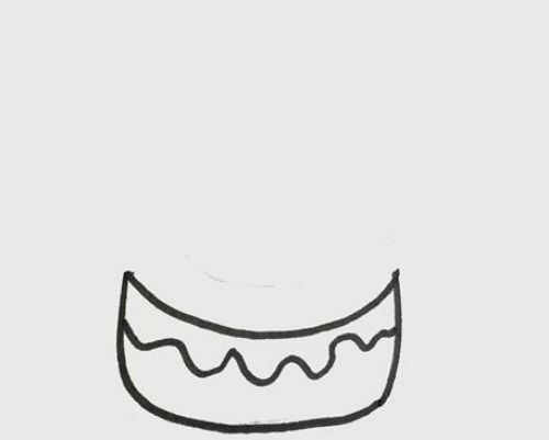 可爱生日蛋糕简笔画怎么画 简单生日蛋糕简笔画儿童画步骤