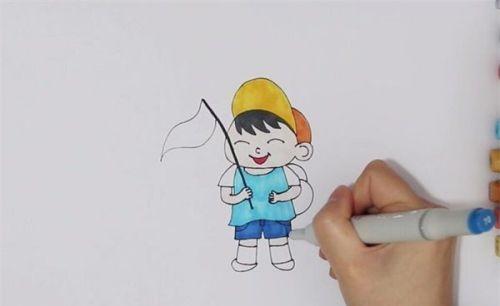可爱又简单导游简笔画怎么画 卡通导游简笔画教程