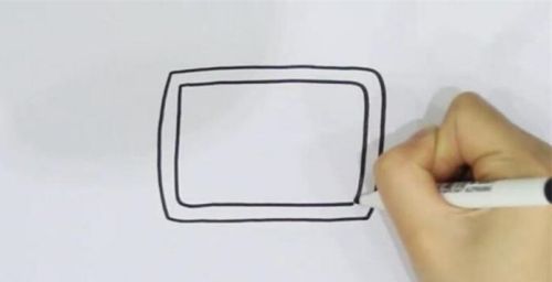 彩色简单电脑简笔画怎么画 儿童电脑简笔画步骤画法