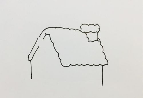 彩色手绘糖果屋简笔画画法 简单糖果屋简笔画怎么画