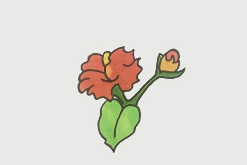 彩色漂亮花朵简笔画绘画教程 可爱花朵简笔画怎么画