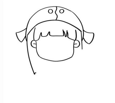 卡通少女双鱼座简笔画怎么画 双鱼座简笔画美人鱼教程
