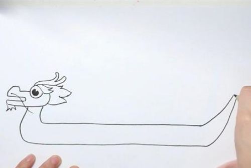 端午节划龙舟简笔画教程 彩色卡通划龙舟简笔画怎么画-素描自学网 端午节划龙舟简笔画教程 彩色卡通划龙舟简笔画怎么画