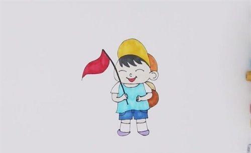 可爱又简单导游简笔画怎么画 卡通导游简笔画教程
