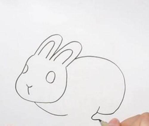 兔子简笔画好看简单 兔子简笔画彩色画法教程