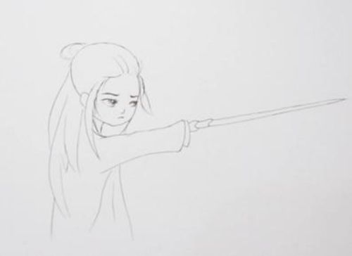 彩色紫霞仙子简笔画教程 q版紫霞仙子简笔画怎么画