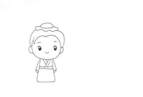 牛郎织女彩色简笔画怎么画 漂亮牛郎织女简笔画步骤