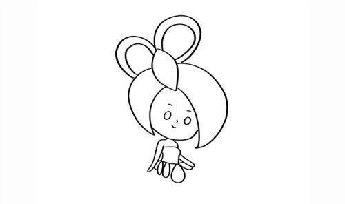 彩色孔雀公主简笔画怎么画 简单又漂亮孔雀公主简笔画教程