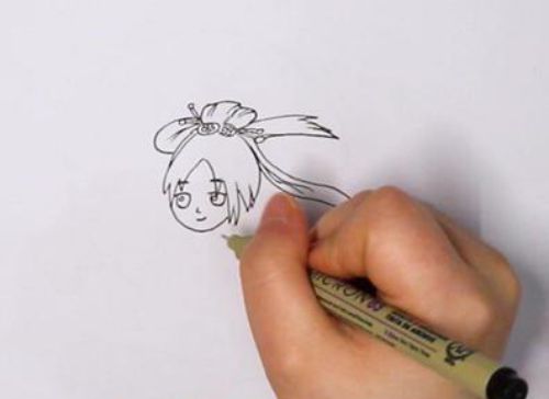 涂色嫦娥简笔画绘画教程 简单又漂亮嫦娥简笔画怎么画