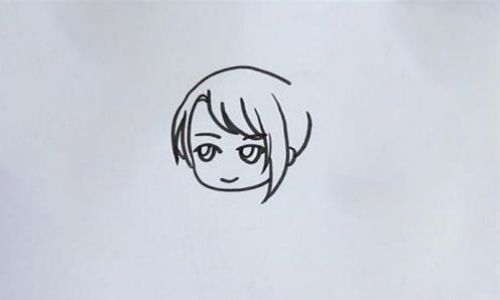 带颜色汉服女孩简笔画怎么画 简单又漂亮汉服女孩简笔画步骤