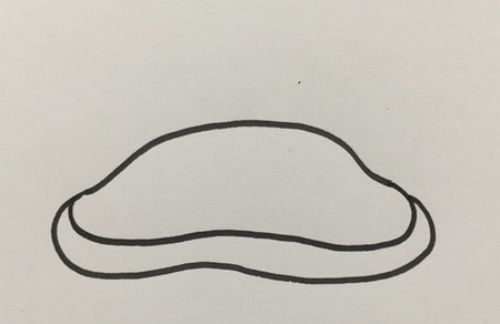 带颜色铜锣烧简笔画怎么画 哆啦A梦彩色铜锣烧简笔画步骤