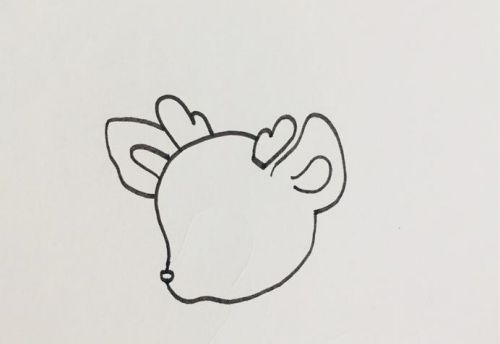 梅花鹿简笔画彩色画法 可爱梅花鹿简笔画怎么画