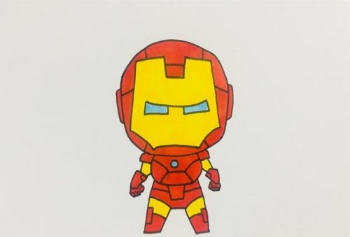 战甲钢铁侠简笔画怎么画 全身钢铁侠简笔画绘画方法