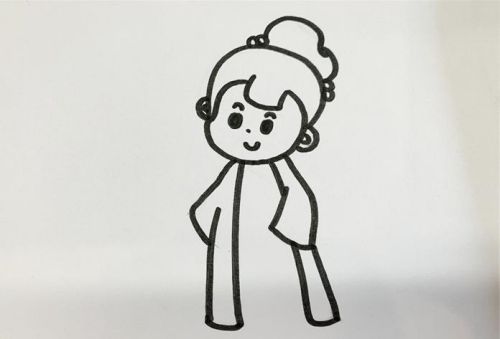 简单又漂亮公主简笔画怎么画 古代公主简笔画绘画教程