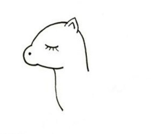 简单又漂亮独角兽简笔画怎么画 独角兽简笔画步骤教程