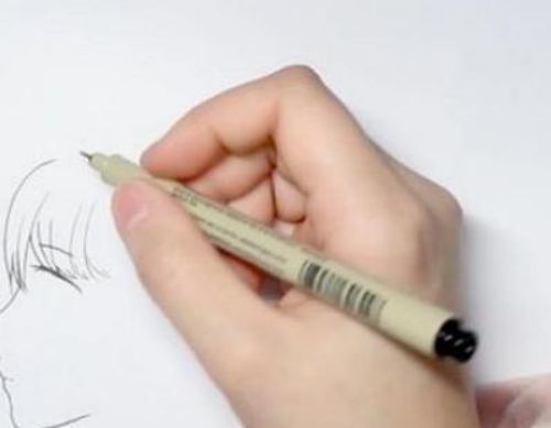 手绘古风女子侧脸简笔画怎么画 霸气古风美女侧脸简笔画教程