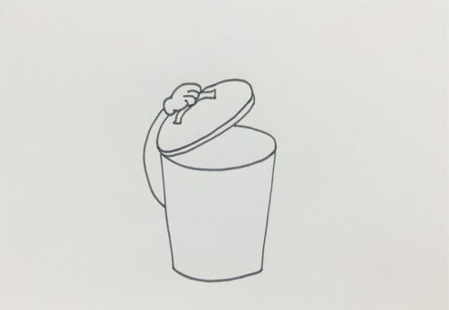 垃圾桶简笔画分类步骤教程 可爱垃圾桶简笔画怎么画