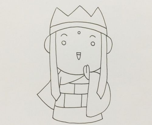 彩色西游记人物简笔画教程画法 四人西游记人物简笔画怎么画