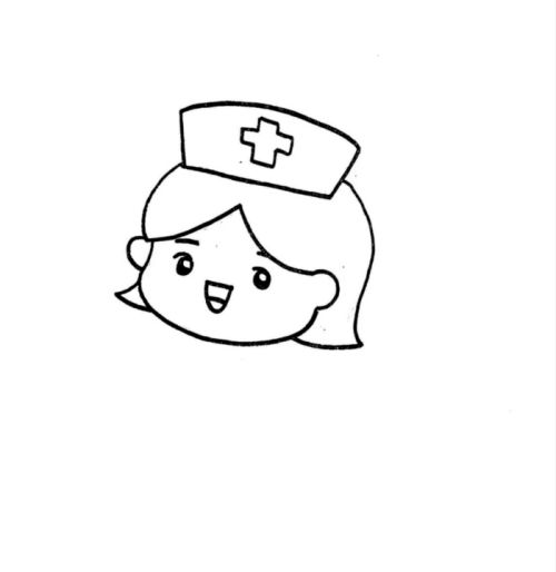 护士简笔画怎么画 简单又漂亮护士简笔画教程