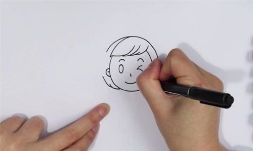 简单又漂亮短发妈妈简笔画怎么画 短发妈妈简笔画全身画步骤