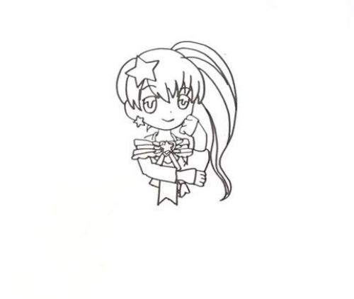 简单又漂亮巴拉小魔仙简笔画怎么画  彩色巴拉拉小魔仙简笔画画法