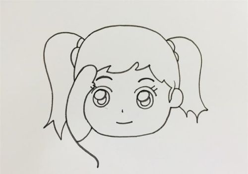 小朋友敬礼简笔画怎么画 儿童敬礼简笔画带颜色步骤图