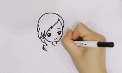 卡通结婚简笔画绘画步骤 q版人物结婚简笔画怎么画