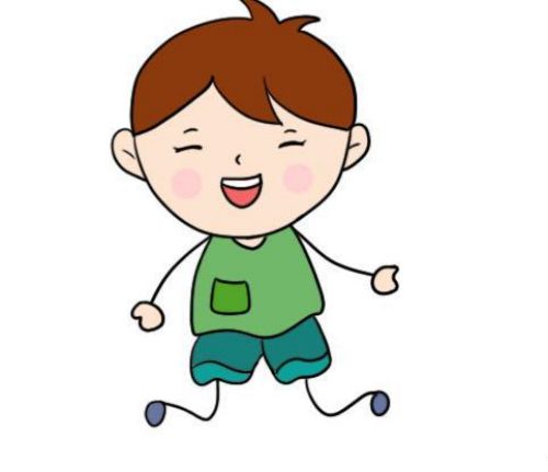 简单彩色儿童做游戏怎么画 小朋友做游戏简笔画步骤