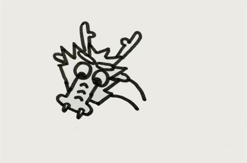 霸气龙简笔画怎么画 可爱彩色龙简笔画简单绘画教程