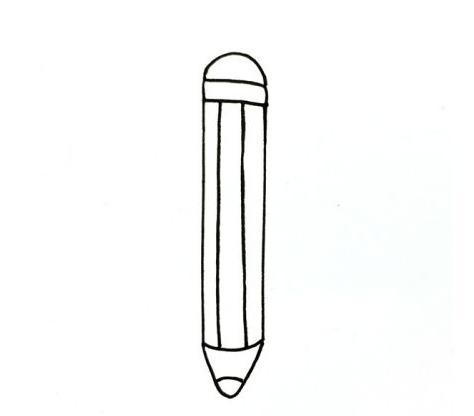 卡通铅笔简笔画怎么画 可爱彩色铅笔简笔画绘画步骤