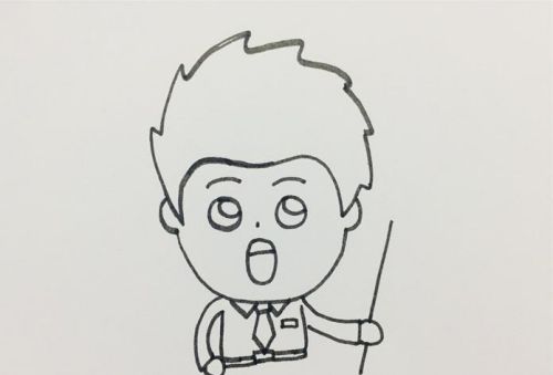 男数学老师简笔画步骤 简单又漂亮数学老师简笔画怎么画