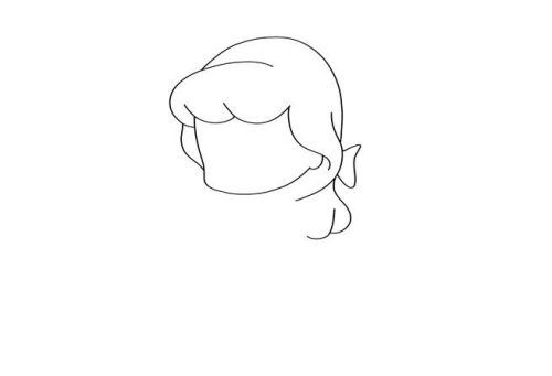 简单又漂亮灰姑娘简笔画怎么画 彩色灰姑娘简笔画教程