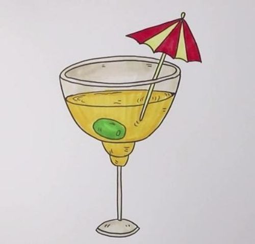 果汁简笔画怎么画 果汁简笔画儿童画教程