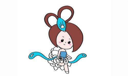 彩色孔雀公主简笔画怎么画 简单又漂亮孔雀公主简笔画教程