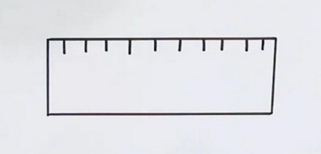 彩色尺子简笔画怎么画 简单可爱尺子简笔画教学图解
