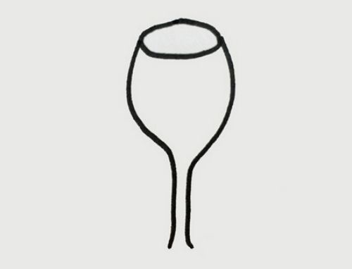 彩色红酒杯简笔画教学步骤 带颜色红酒杯简笔画怎么画