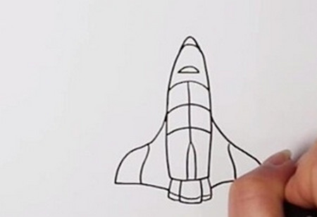 彩色立体航空飞机简笔画怎么画 带颜色航空飞机简笔画教程画法