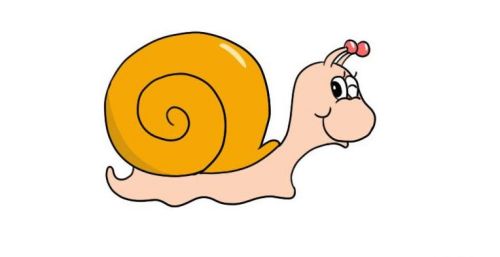 彩色小蜗牛简笔画怎么画 可爱卡通小蜗牛简笔画教学-素描自学网 彩色小蜗牛简笔画怎么画 可爱卡通小蜗牛简笔画教学