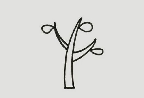 彩色一年四季大树简笔画怎么画 简单一棵树的四季简笔画教学