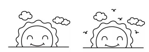 卡通带颜色太阳简笔画怎么画 彩色可爱太阳简笔画教程