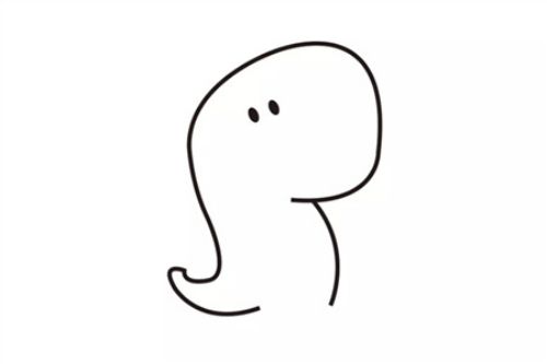 彩色最萌恐龙简笔画画法 可爱呆萌恐龙简笔画怎么画